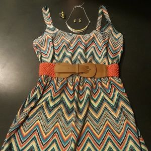 Pretty Chevron Sundress